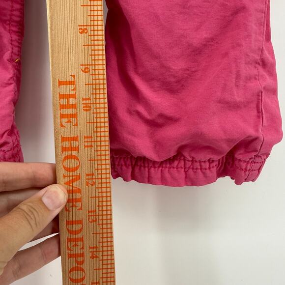 OshKosh Y2K Toddler 2T Girls Pink Cotton‎ Embroidered Heart Pants Pull On - Picture 9 of 10